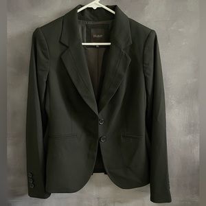 Vintage the Limited Black Collection Button Down Blazer, Black.